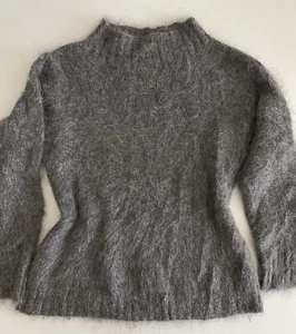 Beautiful Burberry Brit Mohair Chunky Sweater sz M - Picture 1 of 6