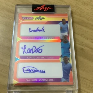 Leaf Vivid Triple 2022 1/3 Adeire Mebude Carlos Borges Daniel Ogwuru automático - Imagen 1 de 3