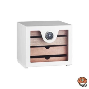 Angelo Humidor Schrank für ca. 55 bis 65 Zigarren, weiß - Bild 1 von 1