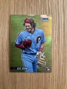 Topps 2021 Stadium Club - Alec Bohm - Philadelphia Phillies Chrome Refractor - Bild 1 von 2