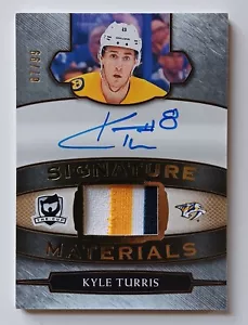 2018-19 Upper Deck The Cup Signature Materials Kyle Turris /99 Nashville... - Picture 1 of 2
