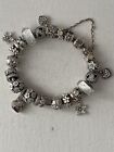 Pandora Authentic 7.5” Bracelet Including All Charms In Pictures