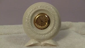 Lenox clock embossed design and flower petal base OH766 - Picture 1 of 4
