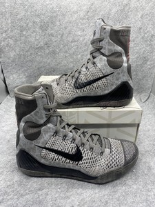 kobe 9 elite grey
