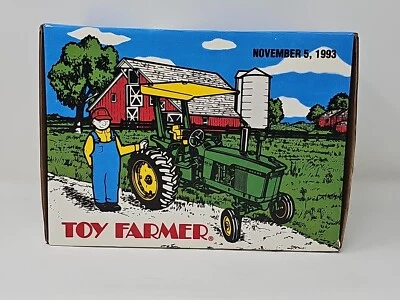 1/16 ERTL JOHN DEERE 4010 TRACTOR DIÉSEL JUGUETE GRANJERO GRANJA JUGUETE SHOW 1993 #5716PA Foto 1 de 4