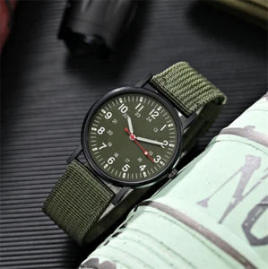 Fashion Soldier Luminous Watch Classic Military Wristwatch Nylon Band Watches
