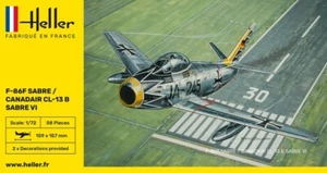 HELLER 80277. F-86F Sabre / Canadair CL-13 B Sabre VI. Bausatz Maßstab 1/72 - Bild 1 von 7