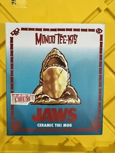 Mondo JAWS Tiki Tee-Kis Mug **RARE CHUM VARIANT** - Picture 1 of 7