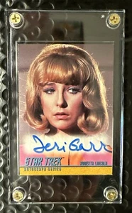 Star Trek TOS SEASON 2 AUTO A58 Teri Garr/Roberta Lincoln - Picture 1 of 4