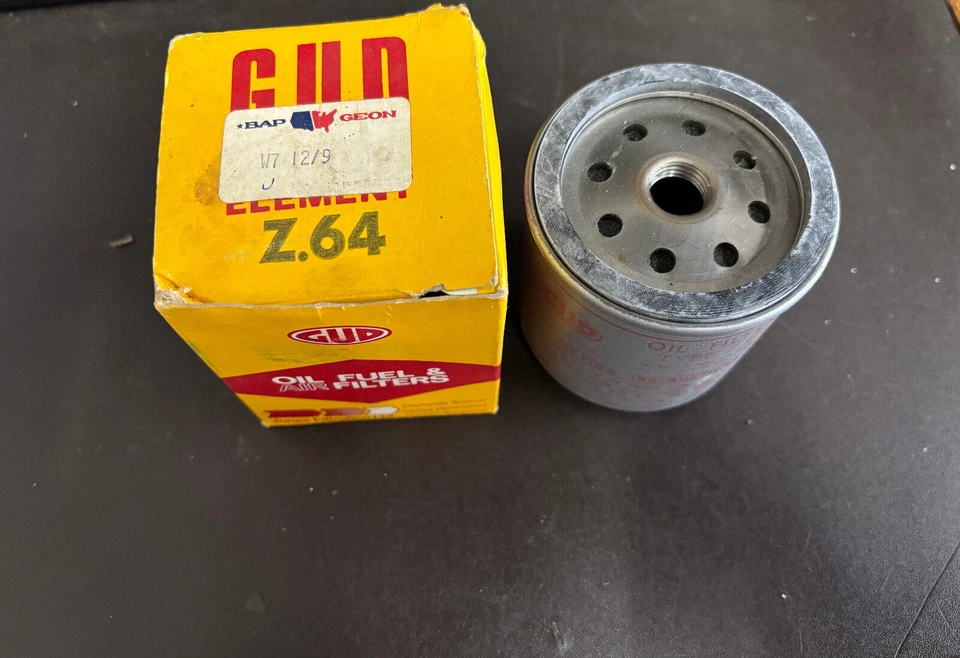 Simca 1000, 1204 1204GLS, 1100 Oil Filter #29932M - Image 1 of 1