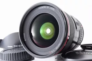 Canon Ef 17-40mm F/4L USM Af Zoom Lente Gran Angular Negro Ef Montaje De Japón - Imagen 1 de 15