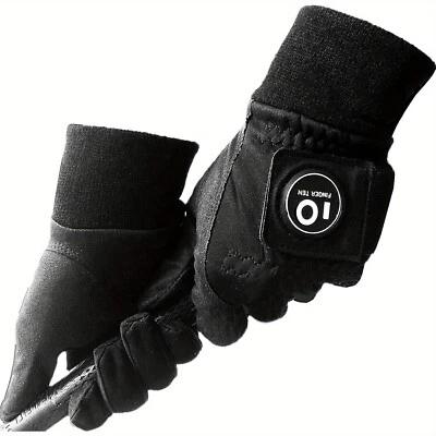 MARKENLOS FINGER TEN Winter Golf Gloves For Men, Cold Weather Windproof Waterproof Gloves