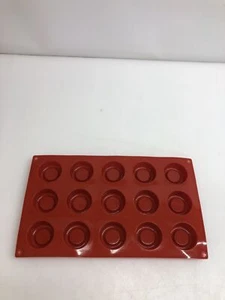 Silikonform, 1 runde Form mit Antihaftbeschichtung, Backform aus Silikon - Bild 1 von 6