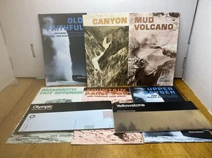 Vintage Yellowstone National Park Souvenir Maps See Pics - Picture 1 of 13