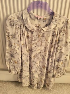 Phase Eight Size 14 Bird Print blouse  - Picture 1 of 11