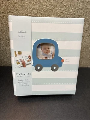 Hallmark Baby~Five-Year Memory Book~Boy, Blue - Image 1 of 4