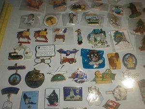 Vtg Lions Club Organization World Lapel Pin Back Button LOT Some Sealed Bags - Picture 1 of 24