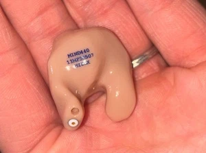 Widex MIND 440 Hearing Aid (left Only) Used Tested Working Tan Beige Case - Picture 1 of 7