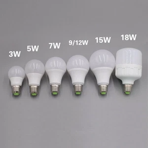 1x12v24v36v AC DC led bulb lamp e27 screw solar machine energy-saving light bulb - Picture 1 of 10