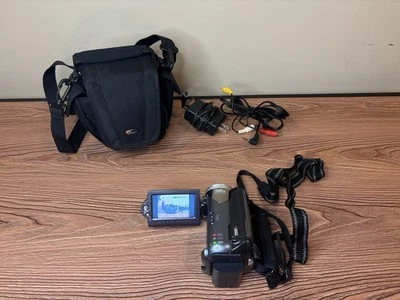 JVC Everio GZ-MG37U 30GB HDD Video Camcorder Charger Battery Tested and Working - Image 1 of 4