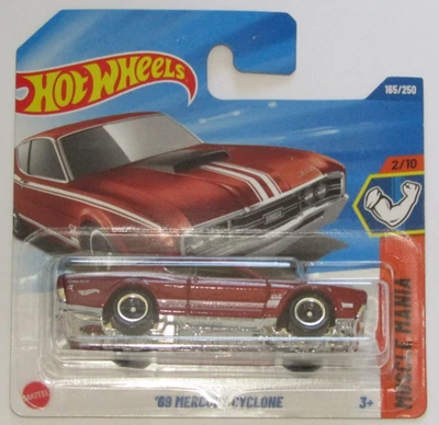 Mattel Hot Wheels 2025 - '69 Mercury Cyclone - BRAND NEW SEALED ON CARD - Image 1 of 2