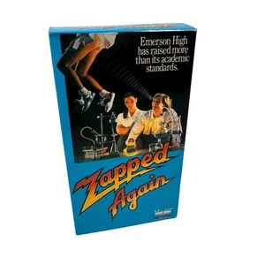 Zapped Again VHS 1990 Comedy Original Release Nelson Entertainment - Picture 1 of 5