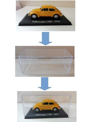 48 vetrina (venduta senza basi) per miniature 1/43 altezza 6 cm nuova - Immagine 1 di 3