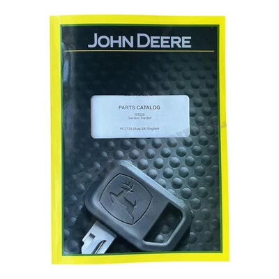 John Deere GT225 Lawn Garden Tractor Parts Catalog Manual - Image 1 of 4