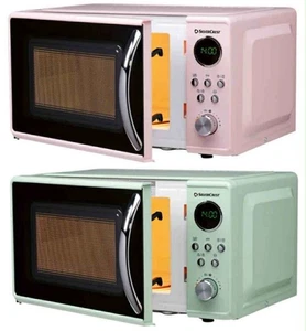 Nuovo Forno Microonde Digitale Stile Retrò 17 Litri 700W Cucina Forno Elettrodomestici 2 Colori - Foto 1 di 14