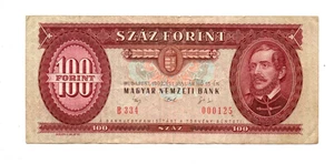 100 FORINT VF-FINE BANKNOTE FROM HUNGARY 1992 PICK-174 - Picture 1 of 2