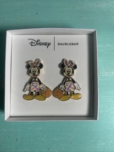 Pendientes BAUBLEBAR X Disney Mickey Mouse con cesta de Pascua y orejas de conejo nuevos en caja - Imagen 1 de 5