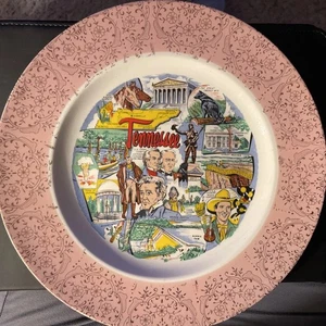 Plato de recuerdo vintage del estado de Tennessee - Imagen 1 de 10