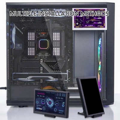 USB 5inch IPS Display PC Data Monitors Computer Temperature Screen with Type C - Image 1 of 4