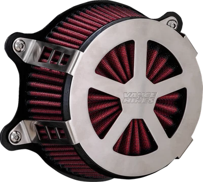 Filtro de aire Vance & Hines VO2 etapa 1 radiante V 2017-24 Harley Touring Softail Foto 1 de 2