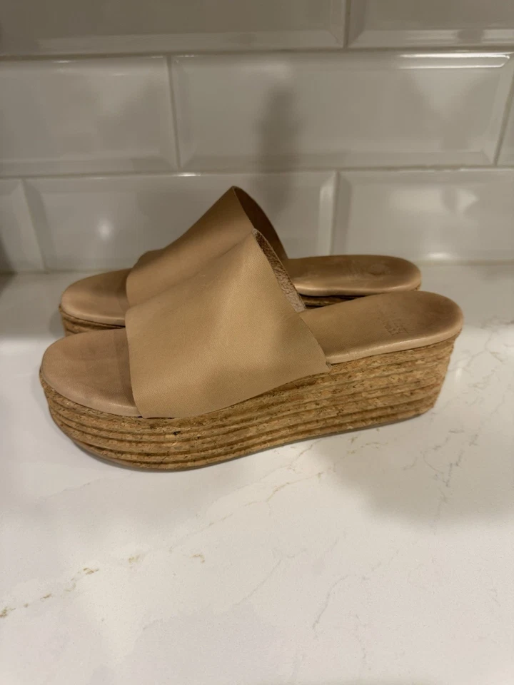 Sandalias de plataforma de cuero para mujer Jeffery Campbell. Talla 9,5 Foto 1 de 4