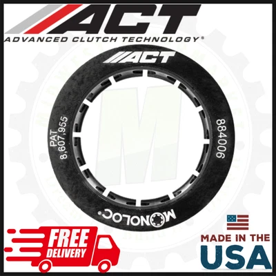 ACT Monoloc Collar | Fits 2004-2017 Subaru WRX STI 1993-1995 Mazda RX7 | 884006P - Image 1 of 3