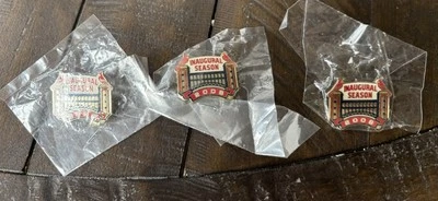 St Louis Cardinals Busch Stadium 2006 Inaugural Season - 3 Lapel Pins - NIP - Image 1 of 3
