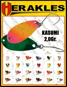 Ondulante Herakles Spoon KASUMI gr.2,0 artificiale monoamo trota lago area game - Picture 1 of 49