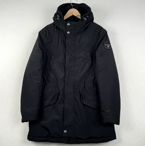 Napapijri Parka Hooded Aberdar Jacket Anorak Raincoat Insulated Mens Small - Picture 1 of 15
