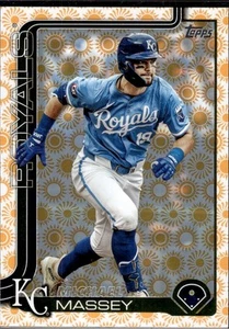 2025 Topps Series 2 Michael Massey #481 Sun HolidayRoyals - Picture 1 of 2
