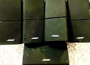 Set of 4 BOSE Double Cube Acoustimass Speakers & 1 Center Speaker - TESTED - Picture 1 of 11