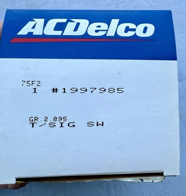 GM 1977–83 C/K PICKUP SUBURBAN BLAZER TURN SIGNAL SWITCH DELCO 1997985 NOS - Image 1 of 4