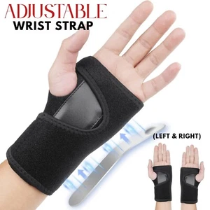 Carpal Tunnel Wrist Brace Night Sleep Wrist Support Wrist Splint Pain Women Men - Picture 1 of 15