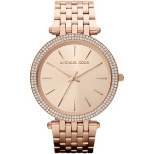 Michael Kors Darci Women Rose Gold Case 
