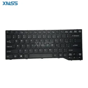Teclado de EE. UU. para Fujitsu Lifebook E733 E734 E743 E744 U745 E547 E736 E746 negro - Imagen 1 de 7