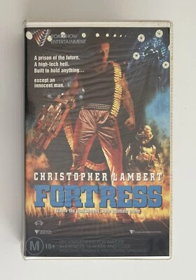 Fortress [VHS] Roadshow Big Box Ex-Rental Video Tape Clamshell Stuart Gordon VGC - Image 1 of 4