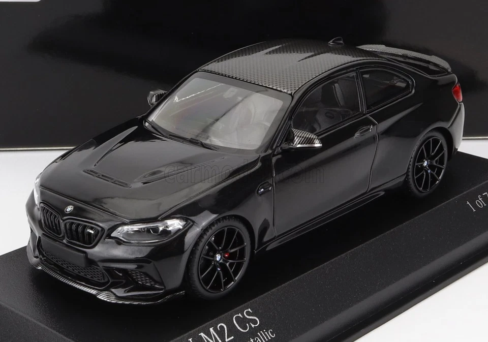 1/43 MINICHAMPS - BMW - 2-SERIES M2 CS COUPE (G42) 2020 - BLACK WHEELS 410021022 - Immagine 1 di 1