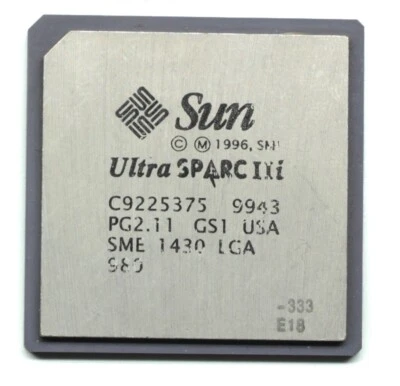 SUN UltraSPARC IIi Processor - 333MHz - Image 1 of 2