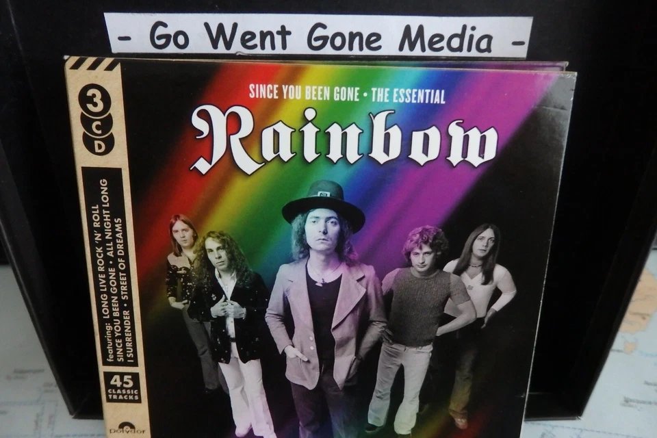 RAINBOW - Since You Been Gone-Essential - 3-CD-Digi Spectrum 2017 - 45 Tracks - Bild 1 von 1