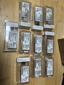 Ericsson 1gps SFP Lot Of 10 . 3 Sealed And The Others Are Open See Notes - Picture 1 of 3